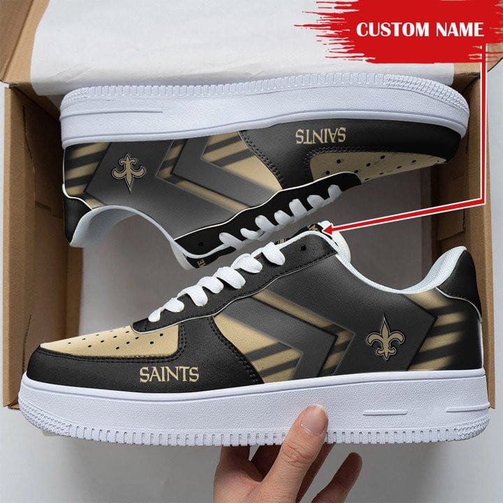 New Orleans Saints Personalized Air Force 1 Shoes 310 For Men Women