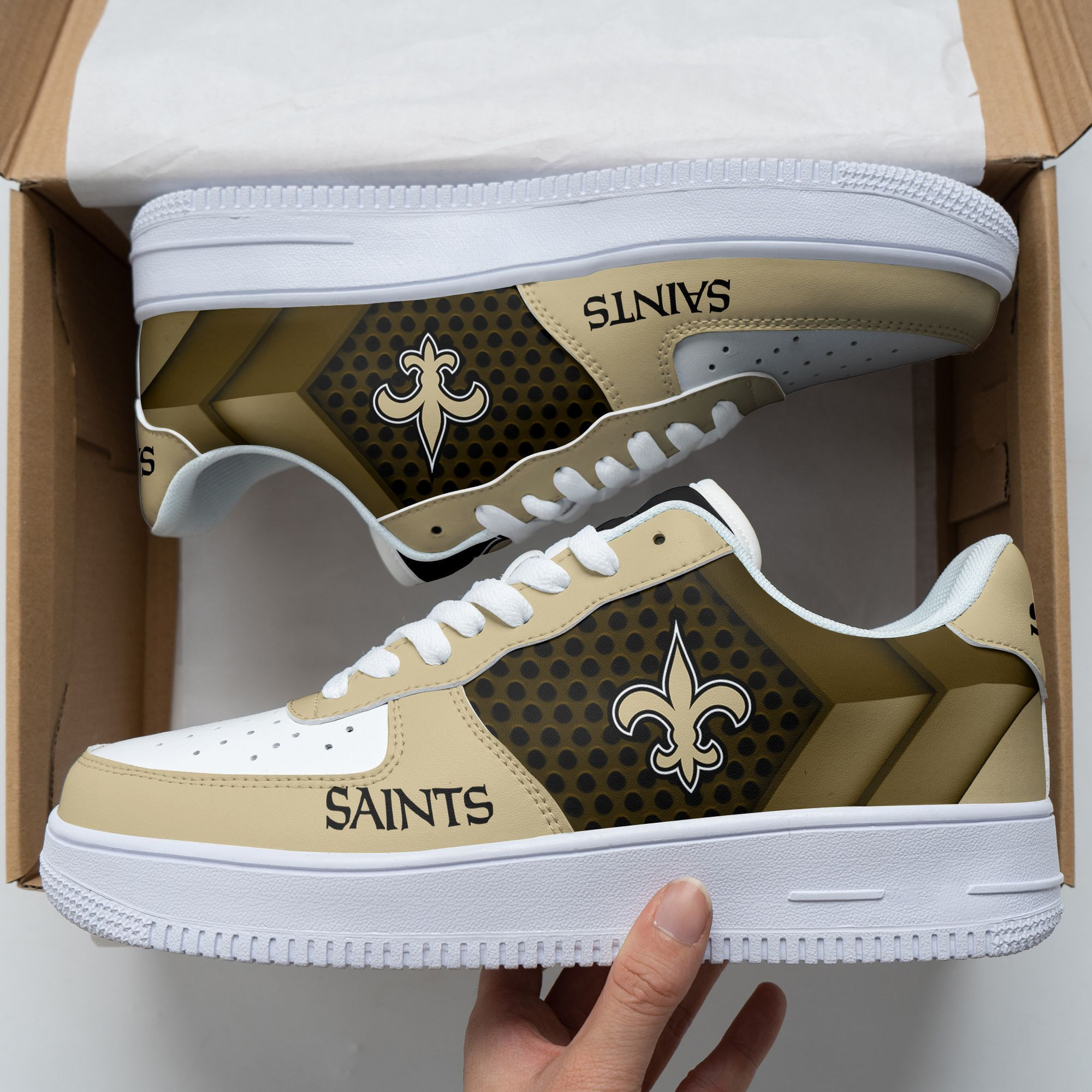 New Orleans Saints Air Force 1 Shoes 228 For Men Women