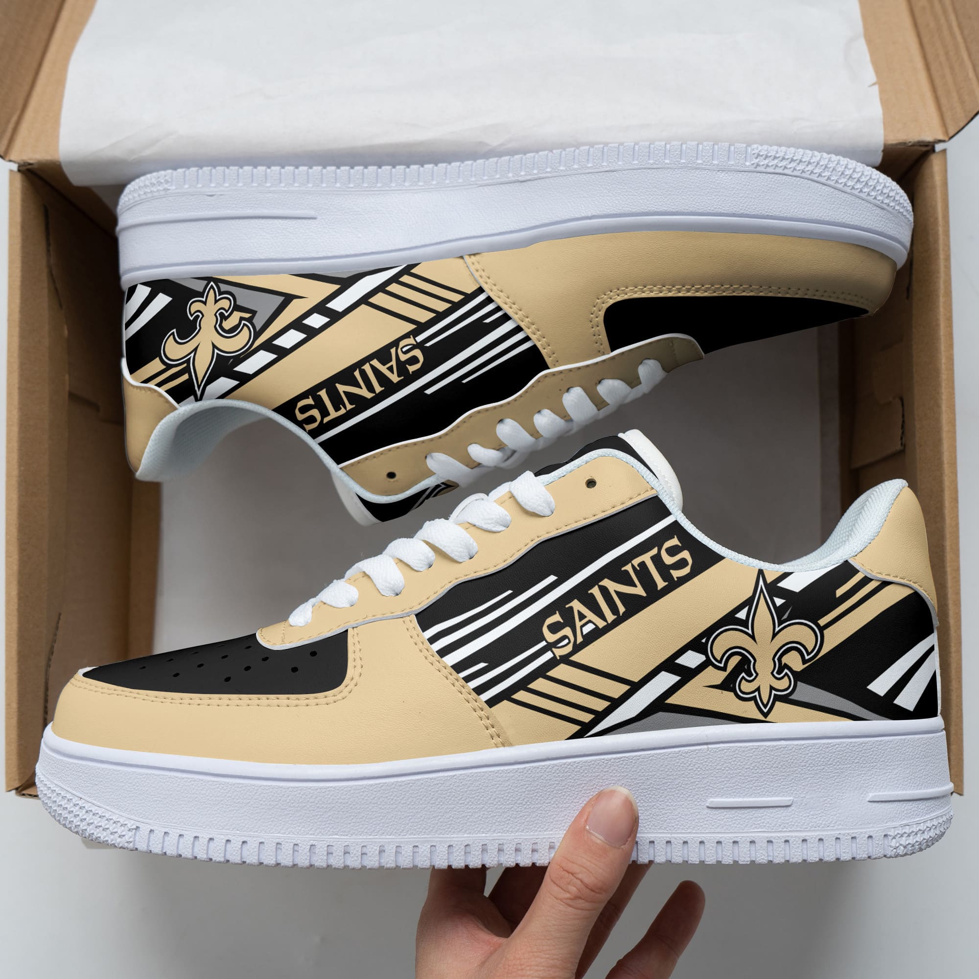 New Orleans Saints Air Force 1 Shoes 298 For Men Women