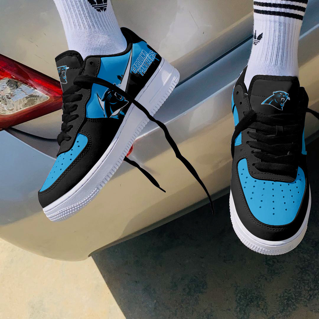 Carolina Panthers Air Force 1 Shoes Bg85 For Men Women