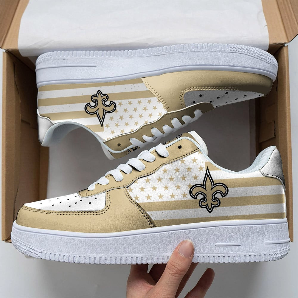 Nfl New Orleans Saints Air Force 1 Sneakers Shoes For Men Women