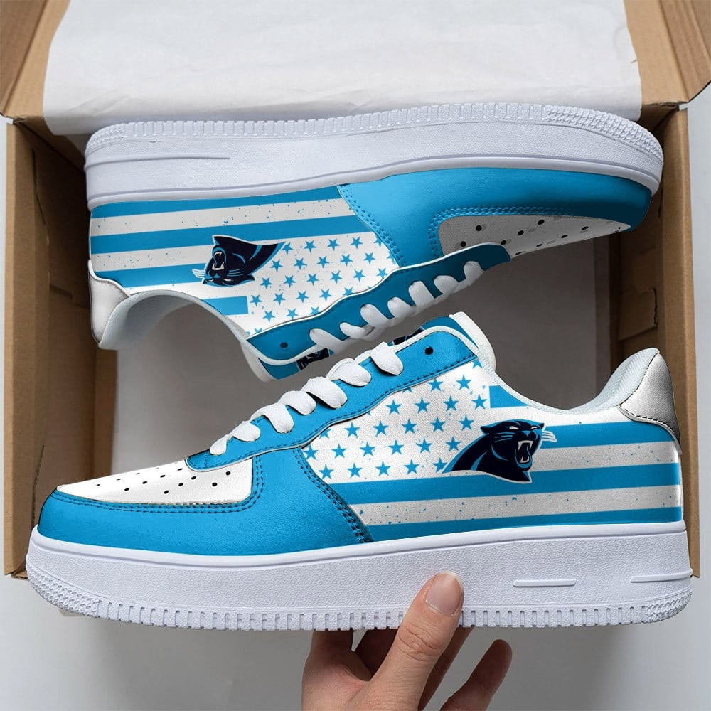 Nfl Carolina Panthers Air Force 1 Sneakers For Men Women
