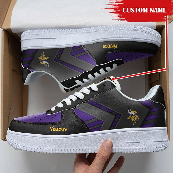 Minnesota Vikings Personalized Air Force 1 Shoes 330 For Men Women