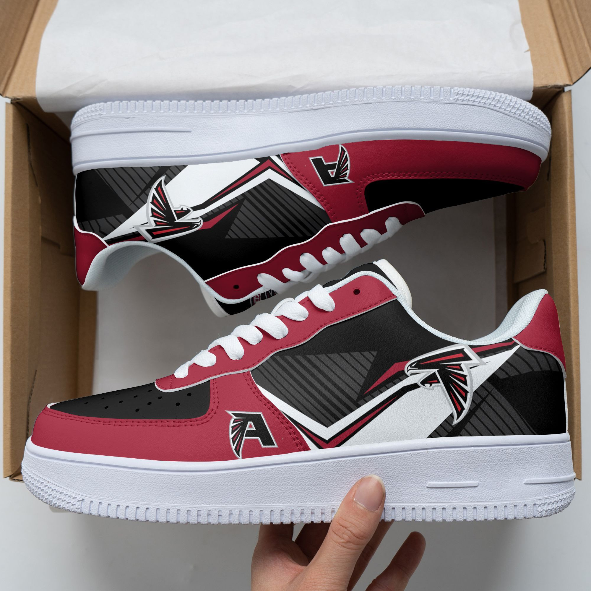 Atlanta Falcons Air Force 1 Shoes 173 For Men Women