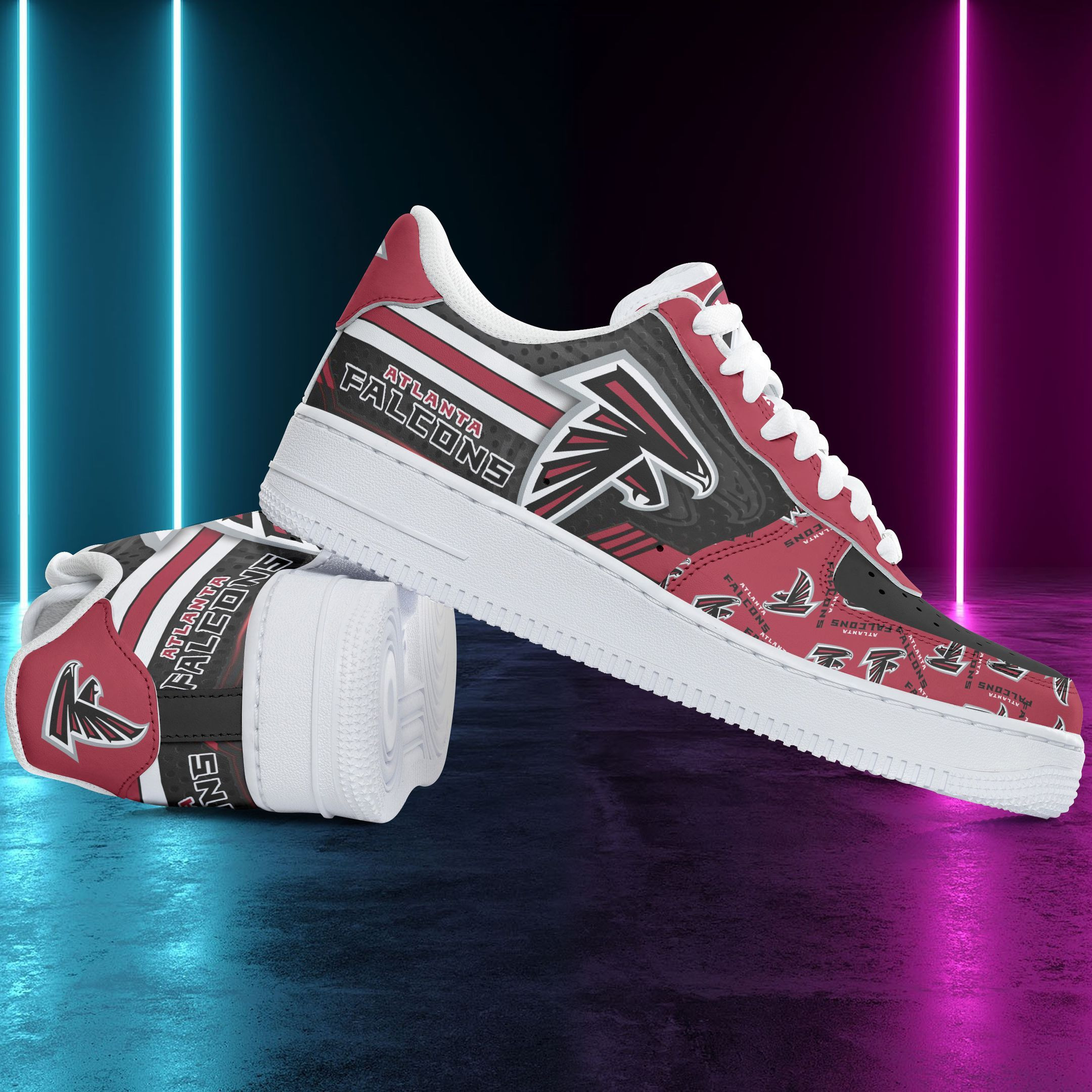 Atlanta Falcons Air Force 1 Sneakers 113 For Men Women