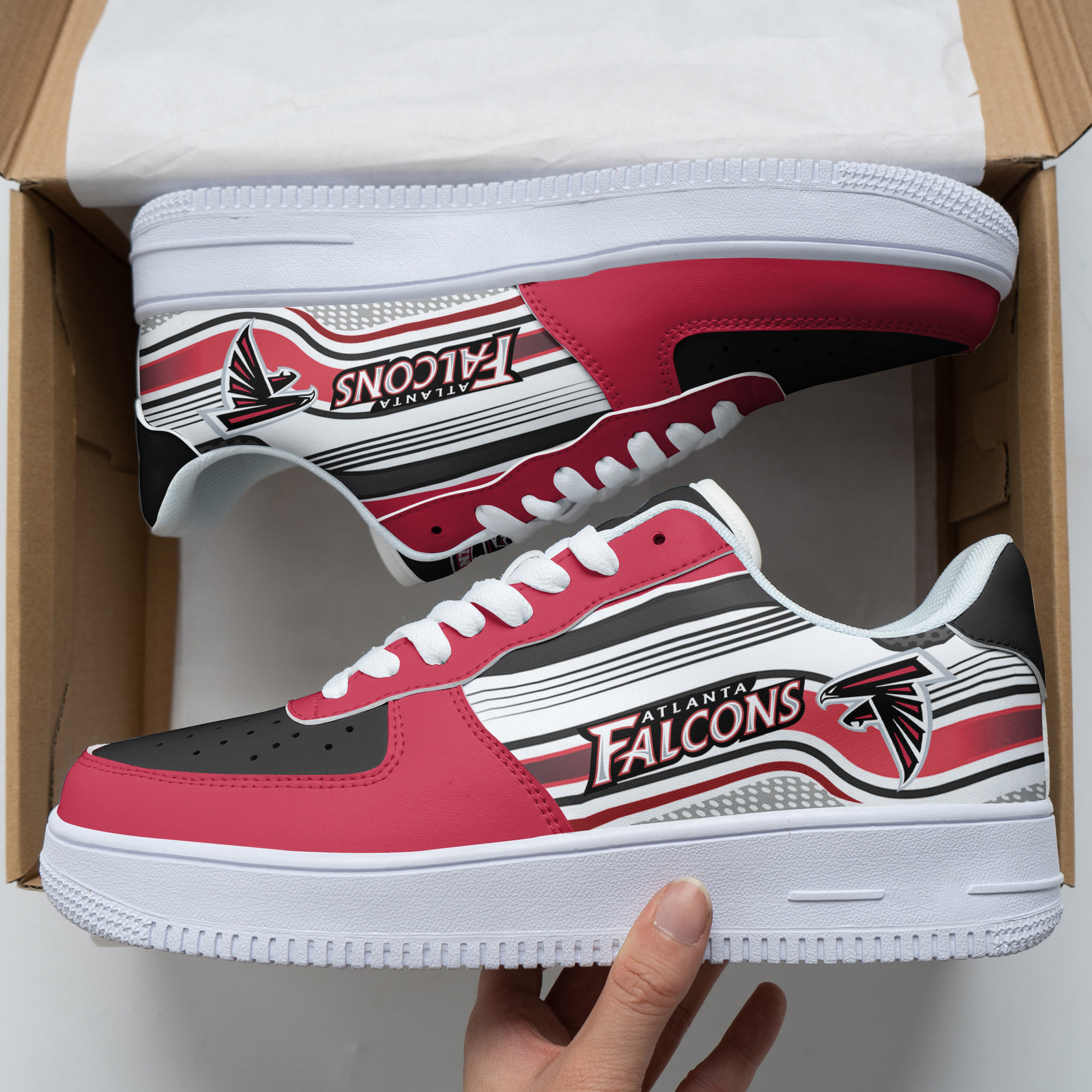 Atlanta Falcons Air Force 1 Shoes 288 For Men Women