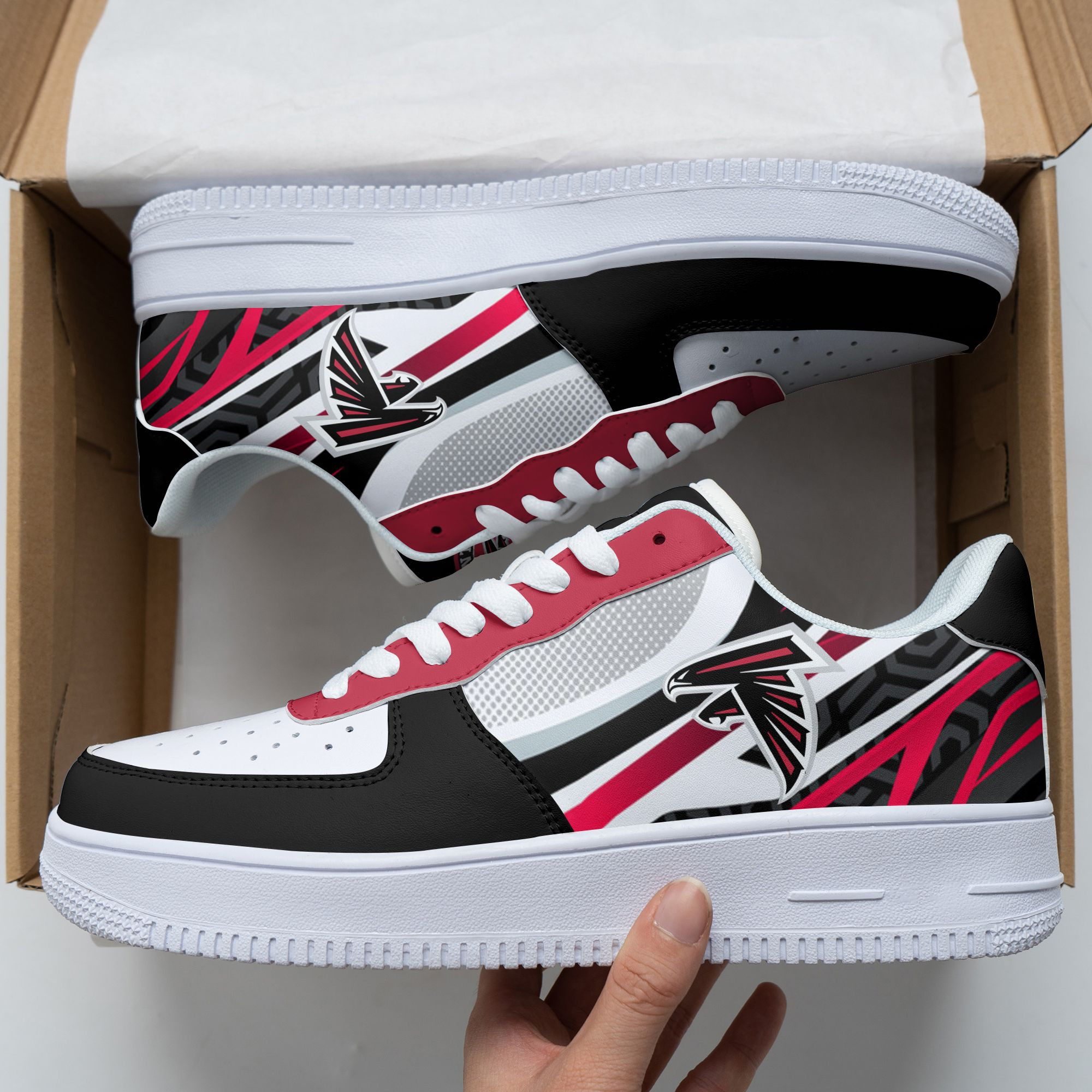 Atlanta Falcons Air Force 1 Shoes 269 For Men Women