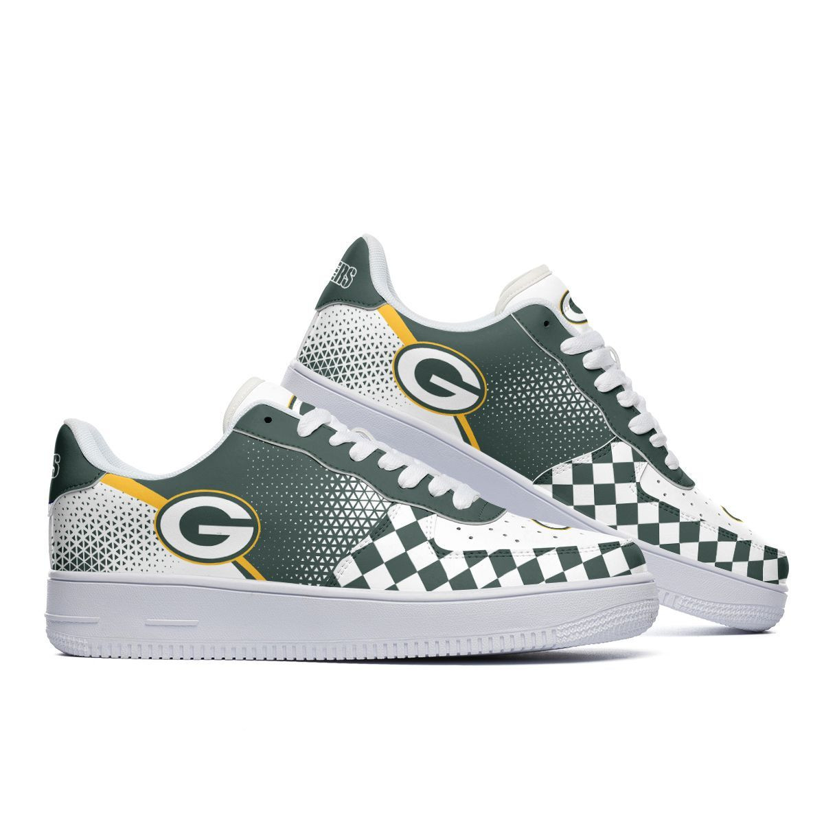 Green Bay Packers Air Force 1 Shoes 204 For Men Women