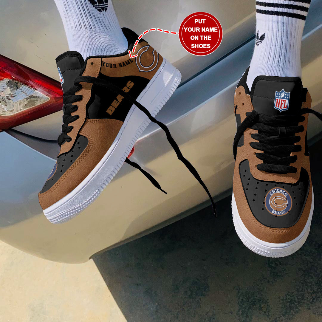 Chicago Bears Personalized Air Force 1 Shoes Bg240 For Men Women
