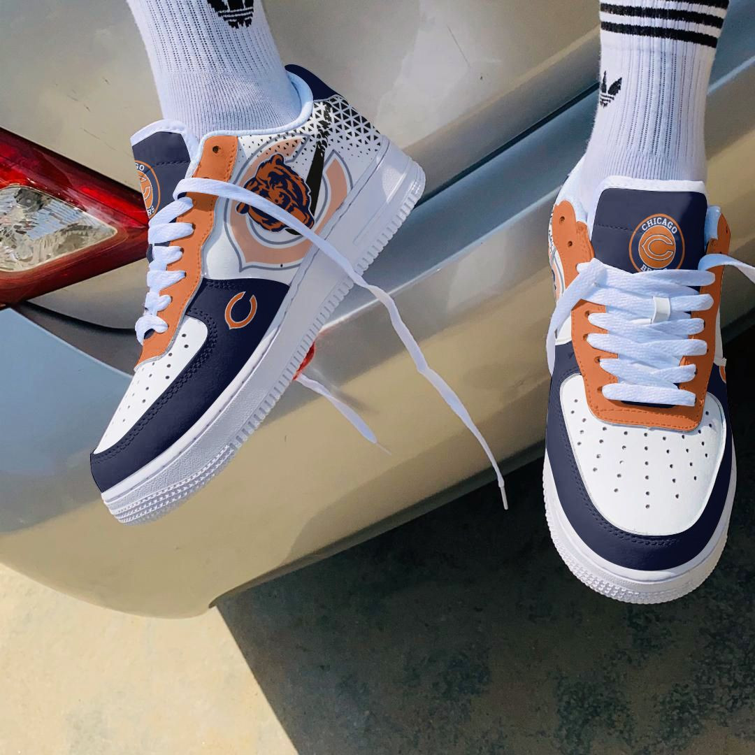 Chicago Bears Air Force 1 Shoes 245 For Men Women