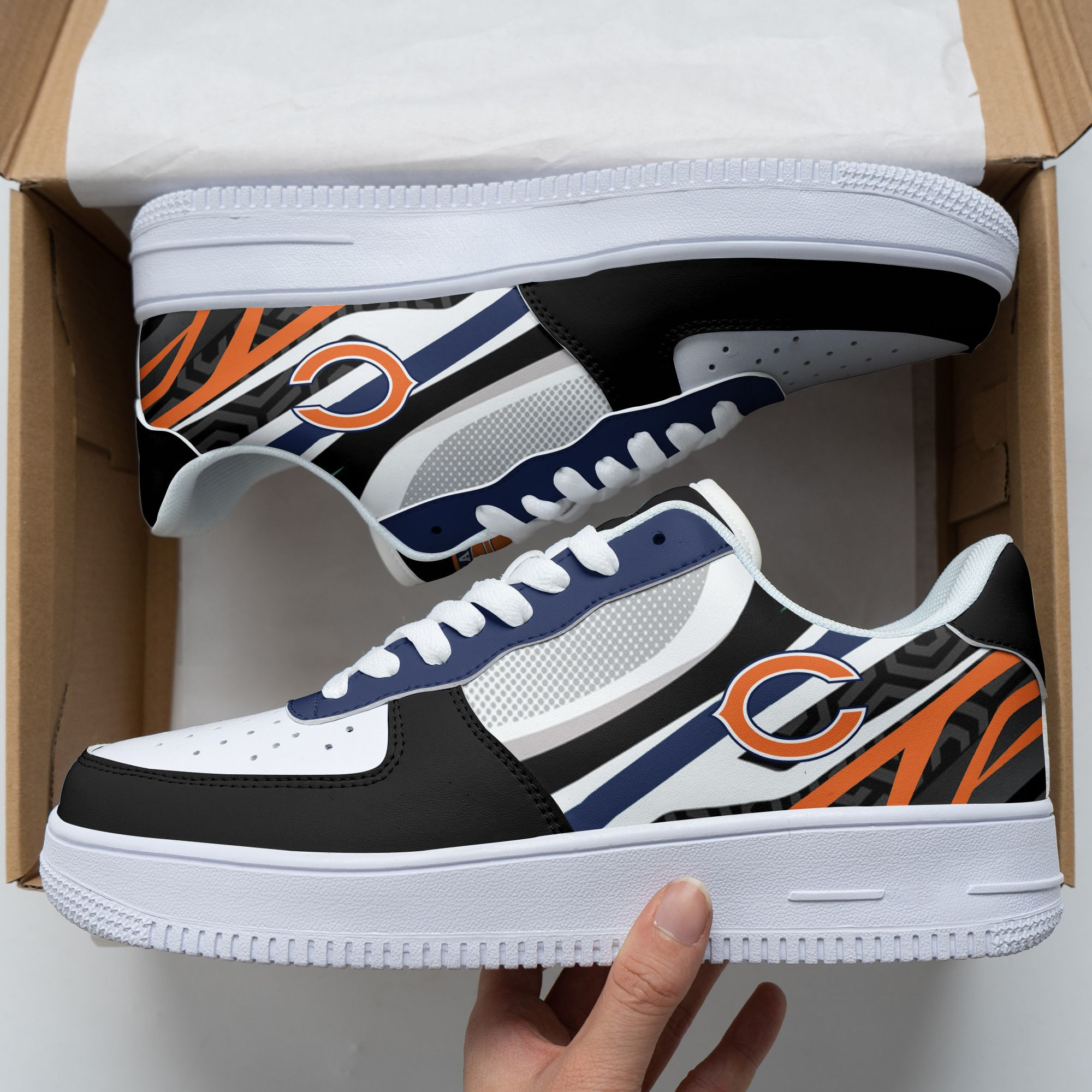 Chicago Bears Air Force 1 Shoes 272 For Men Women
