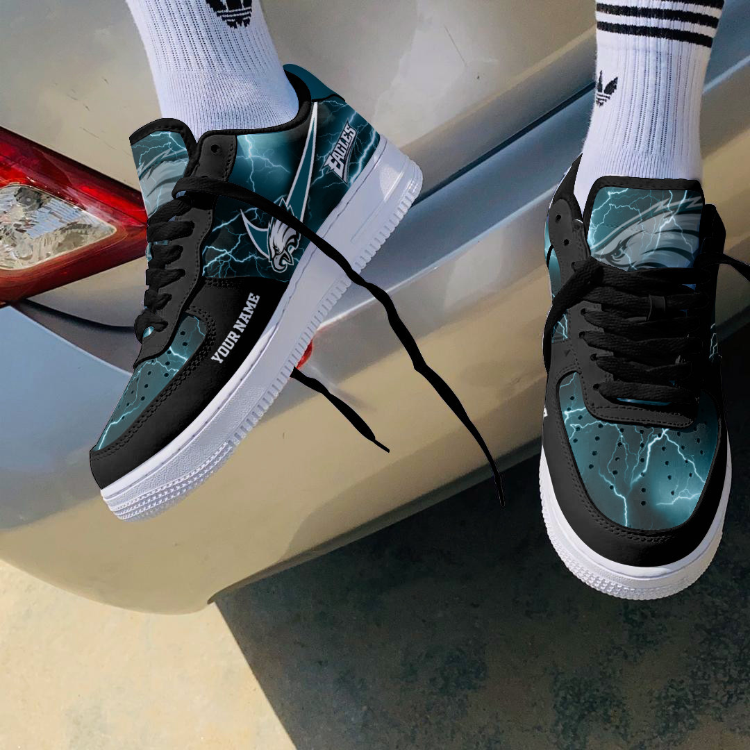 Philadelphia Eagles Personalized Air Force 1 Shoes Bg263 For Men Women