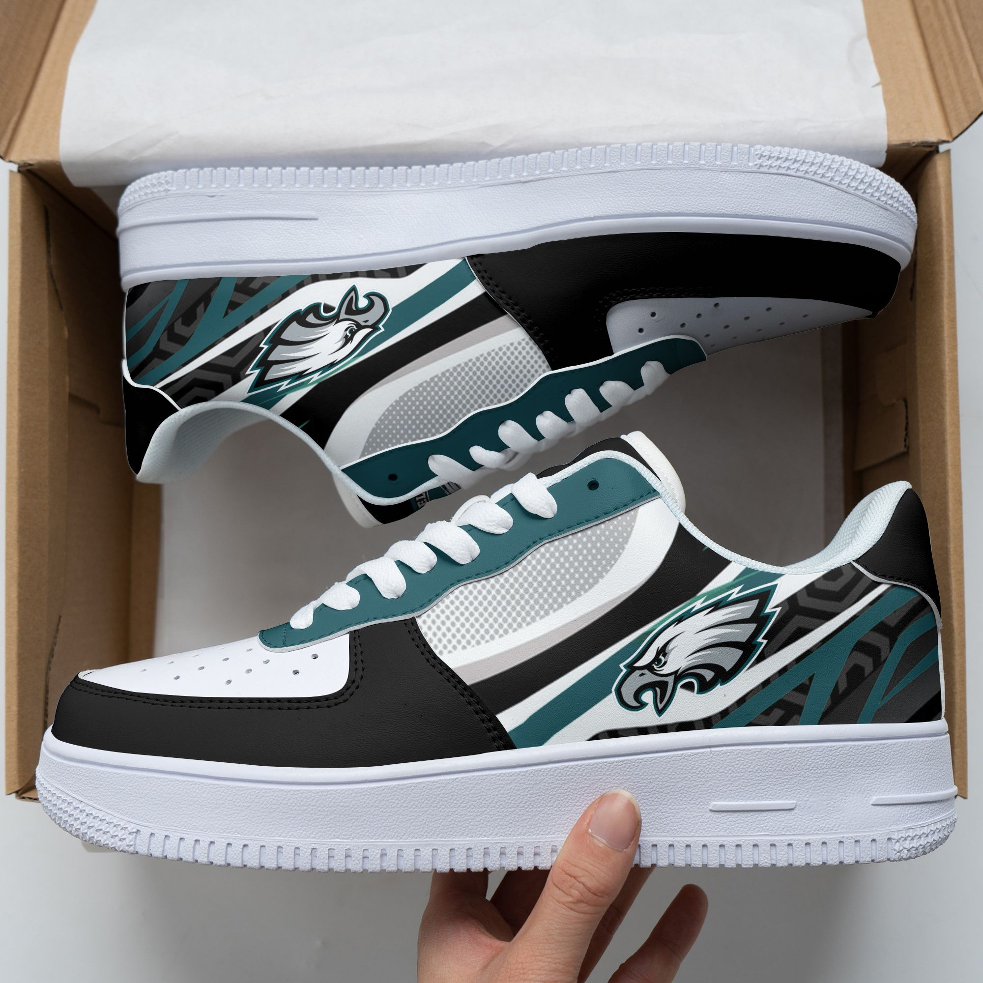 Philadelphia Eagles Air Force 1 Shoes 270 For Men Women