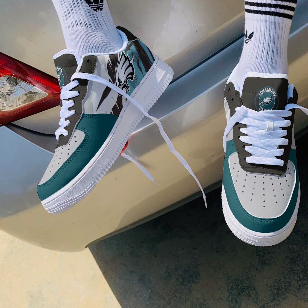 Philadelphia Eagles Air Force 1 Shoes 267 For Men Women