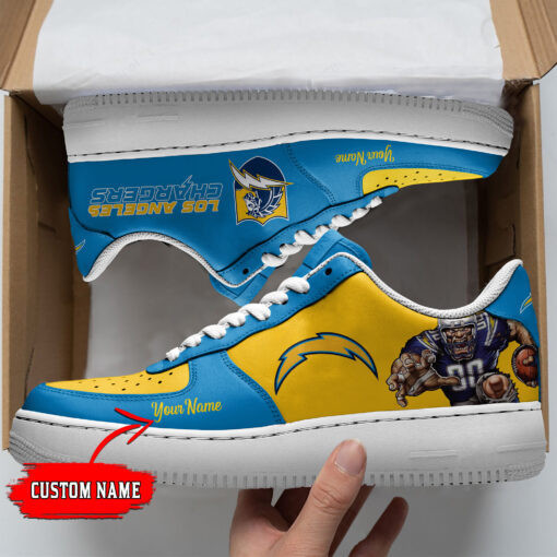 Los Angeles Chargers Personalized Air Force 1 Shoes Bg33 For Men Women