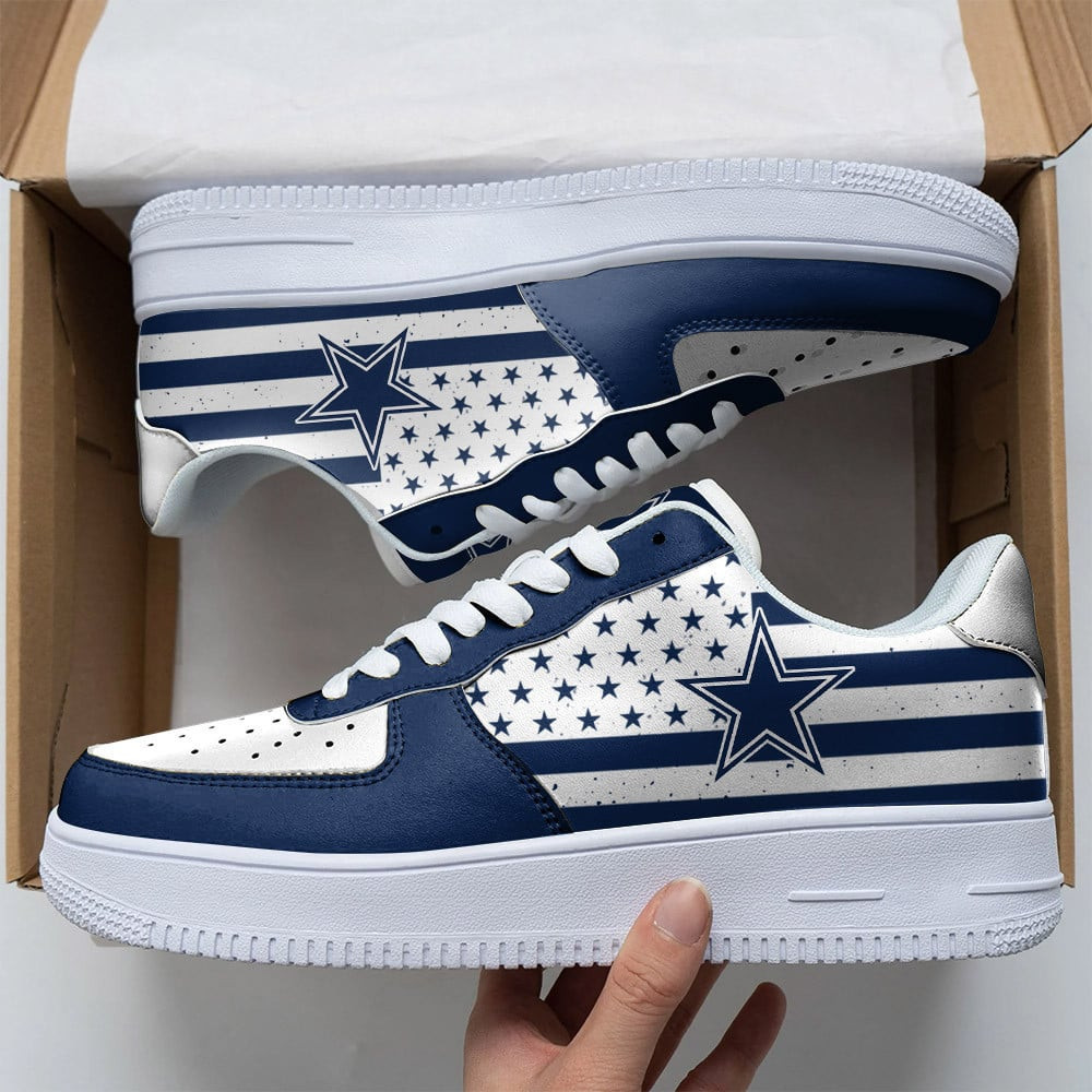 Nfl Dallas Cowboys Air Force 1 Sneakers For Men Women