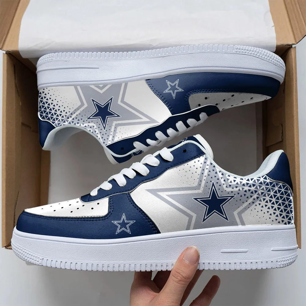 Nfl Dallas Cowboys Air Force 1 Sneakers For Men Women Style Special 