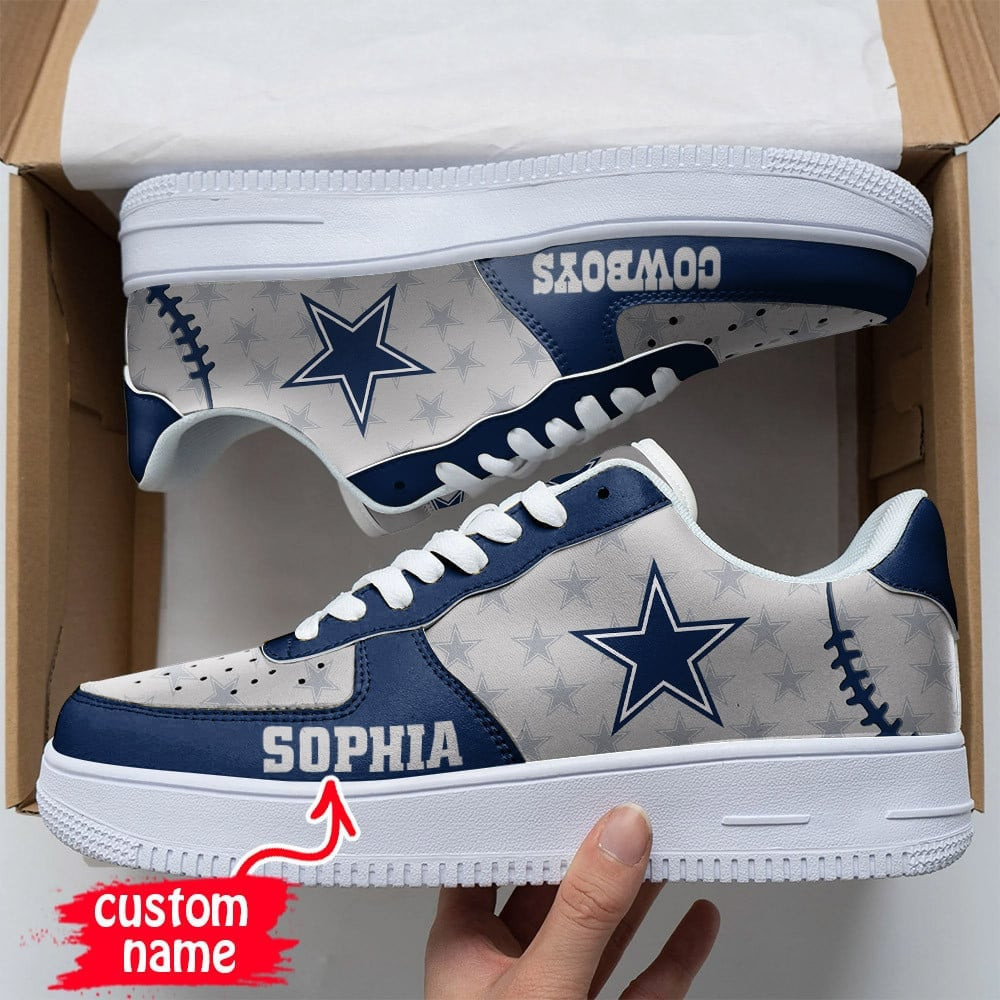 Nfl Dallas Cowboys Airforce 1 Sneakers For Men Women