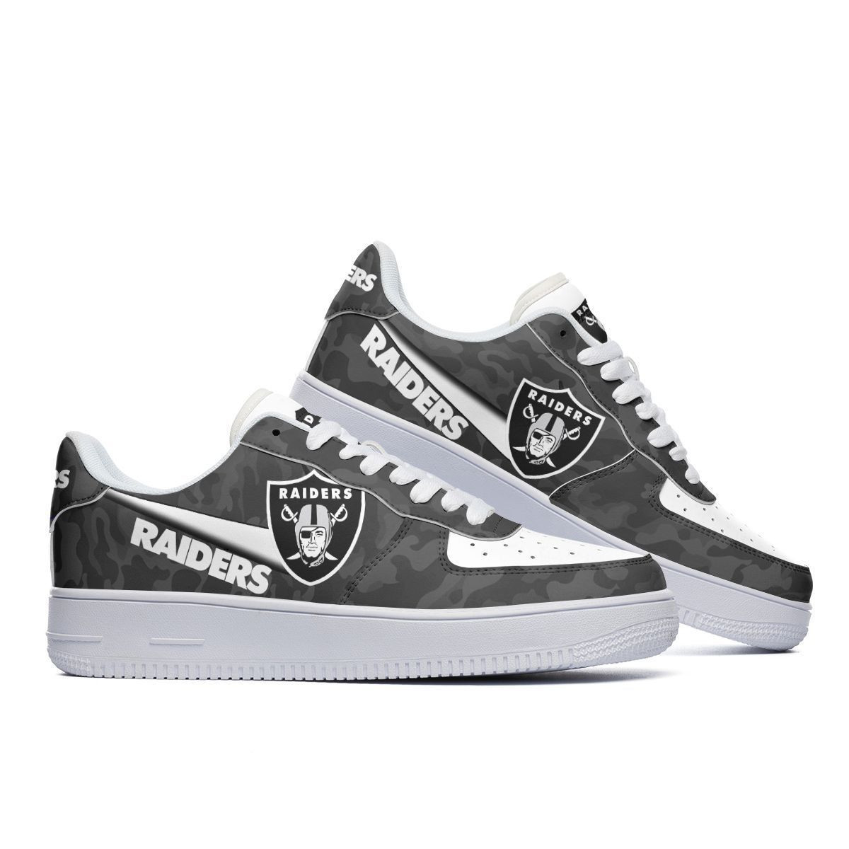 Las Vegas Raiders Air Force 1 Sneakers 59 For Men Women