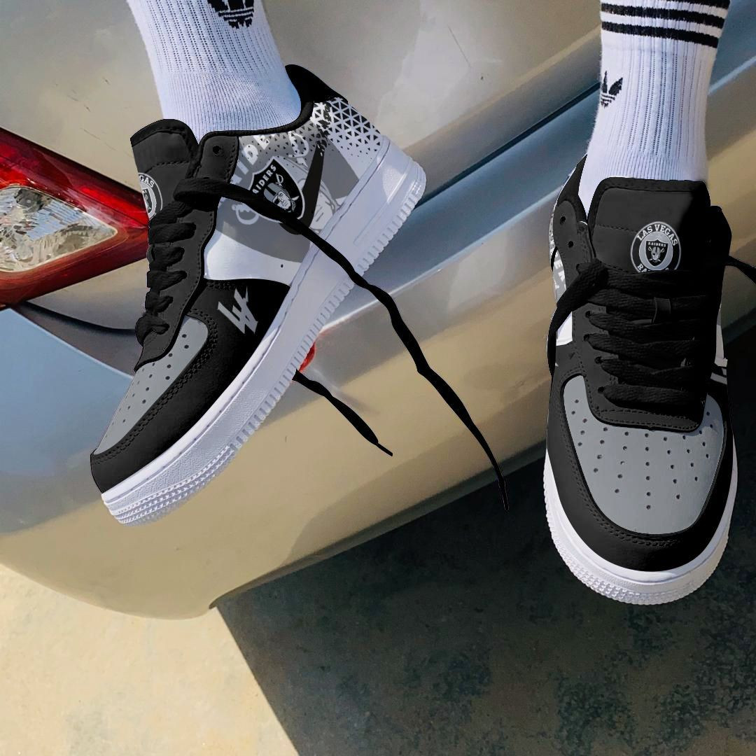 Las Vegas Raiders Air Force 1 Shoes 181 For Men Women