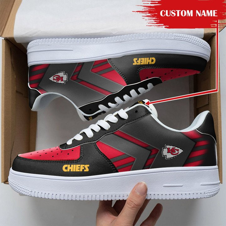 Kansas City Chiefs Personalized Air Force 1 Shoes 308 For Men Women