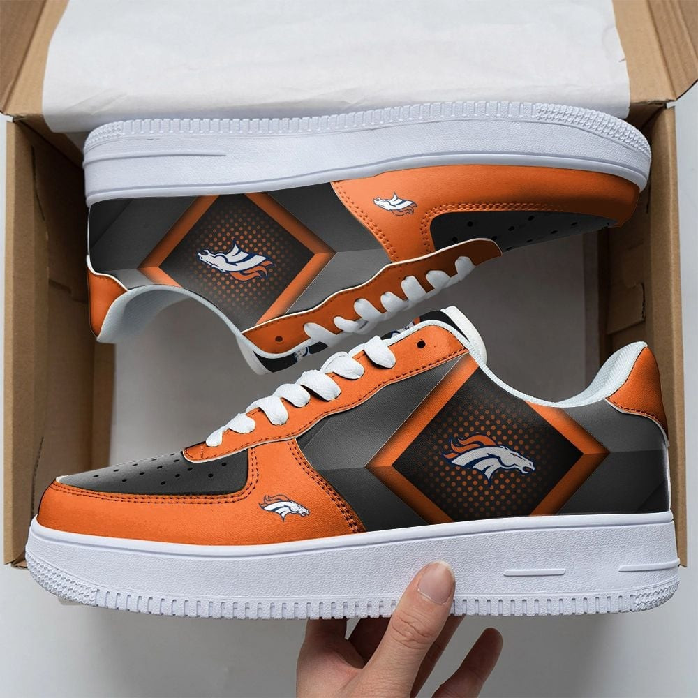 Nfl Denver Broncos Air Force 1 Sneakers For Men Women