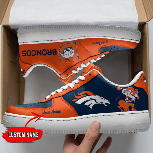 Denver Broncos Personalized Air Force 1 Shoes Bg16 For Men Women