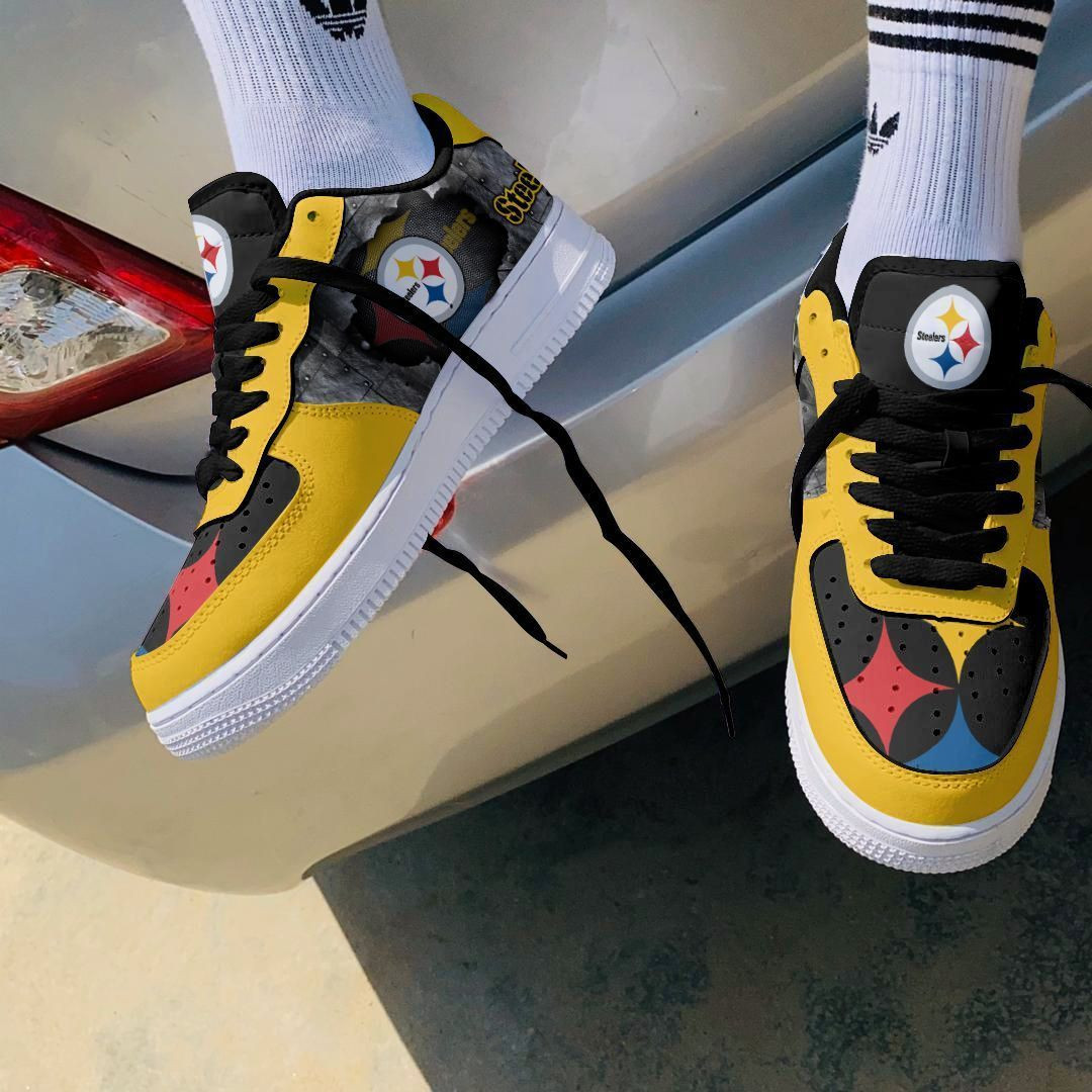 Pittsburgh Steelers Air Force 1 Sneakers 28 For Men Women