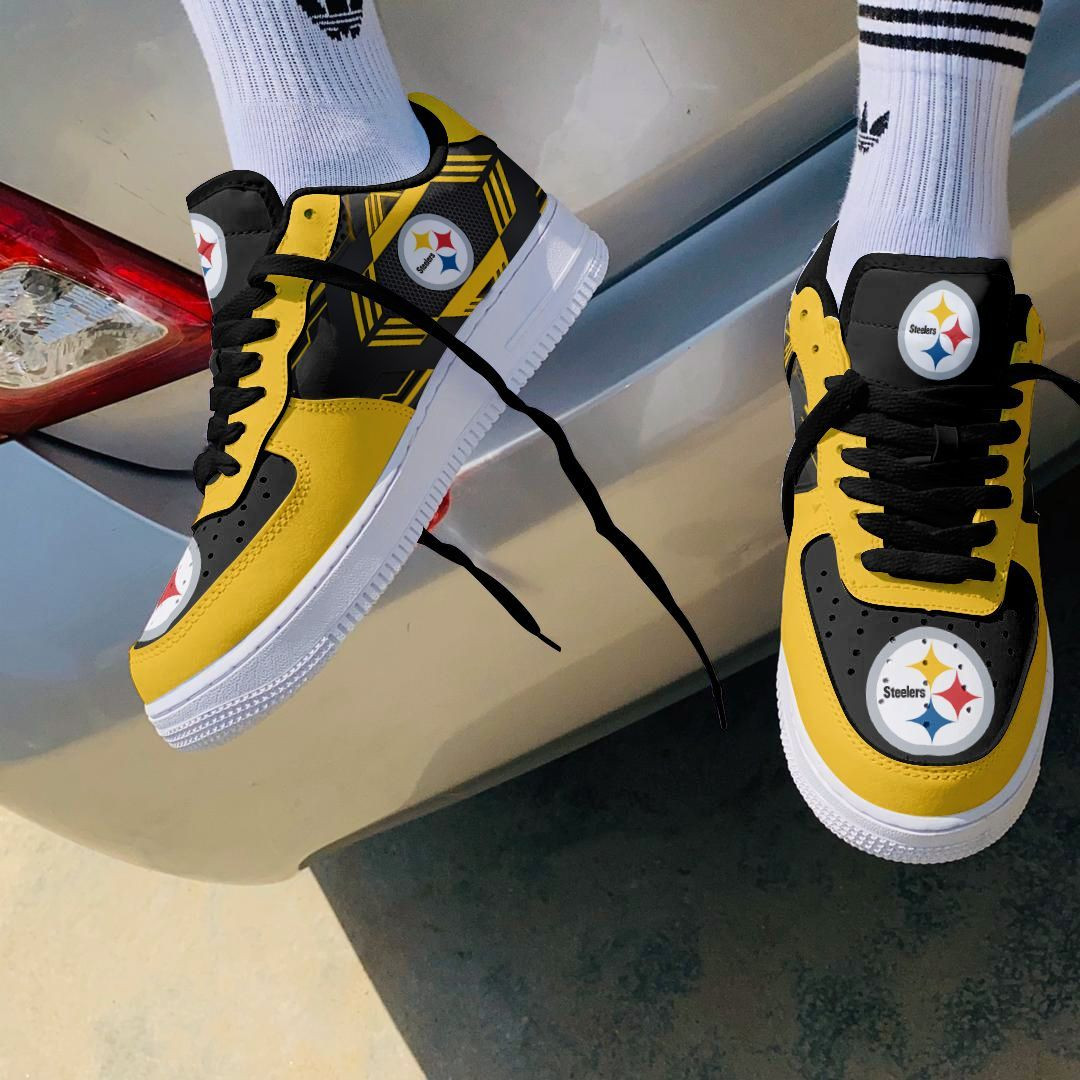 Pittsburgh Steelers Air Force 1 Sneakers 35 For Men Women
