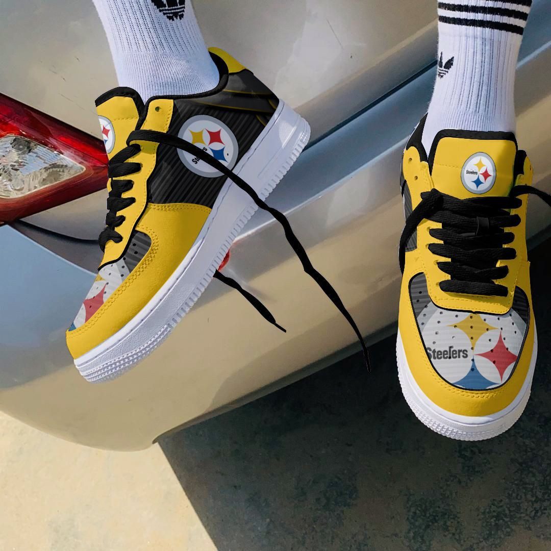 Pittsburgh Steelers Air Force 1 Sneakers 34 For Men Women