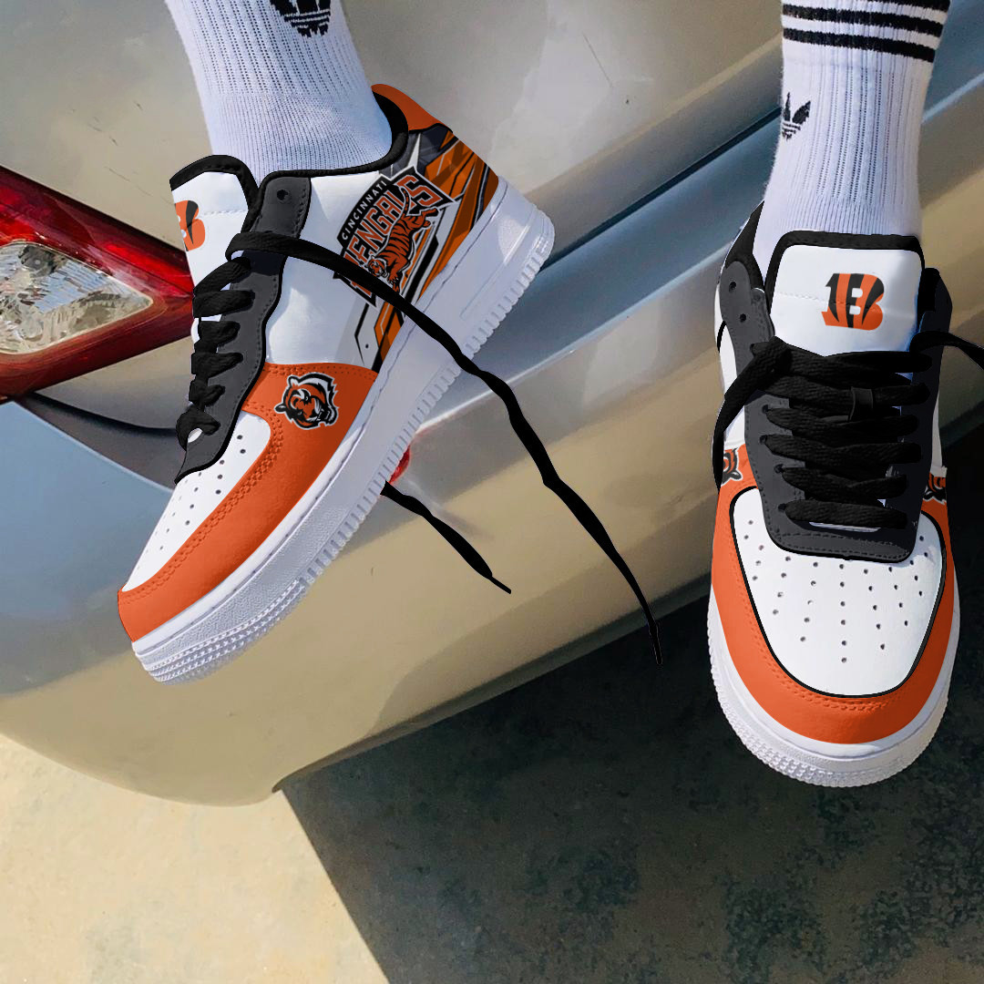 Cincinnati Bengals Air Force 1 Shoes Bg80 For Men Women