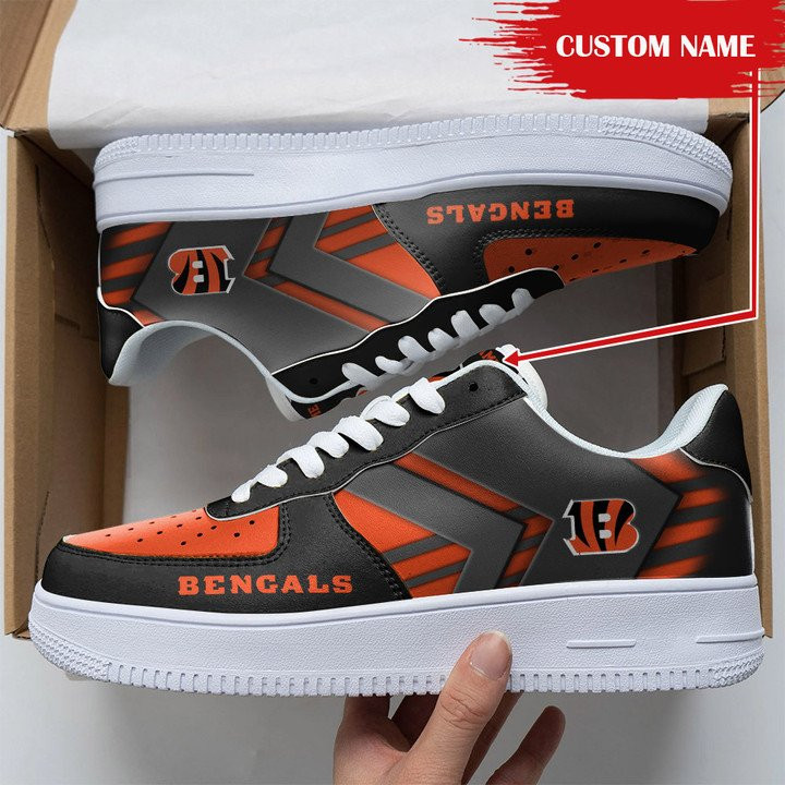 Cincinnati Bengals Personalized Air Force 1 Shoes 323 For Men Women
