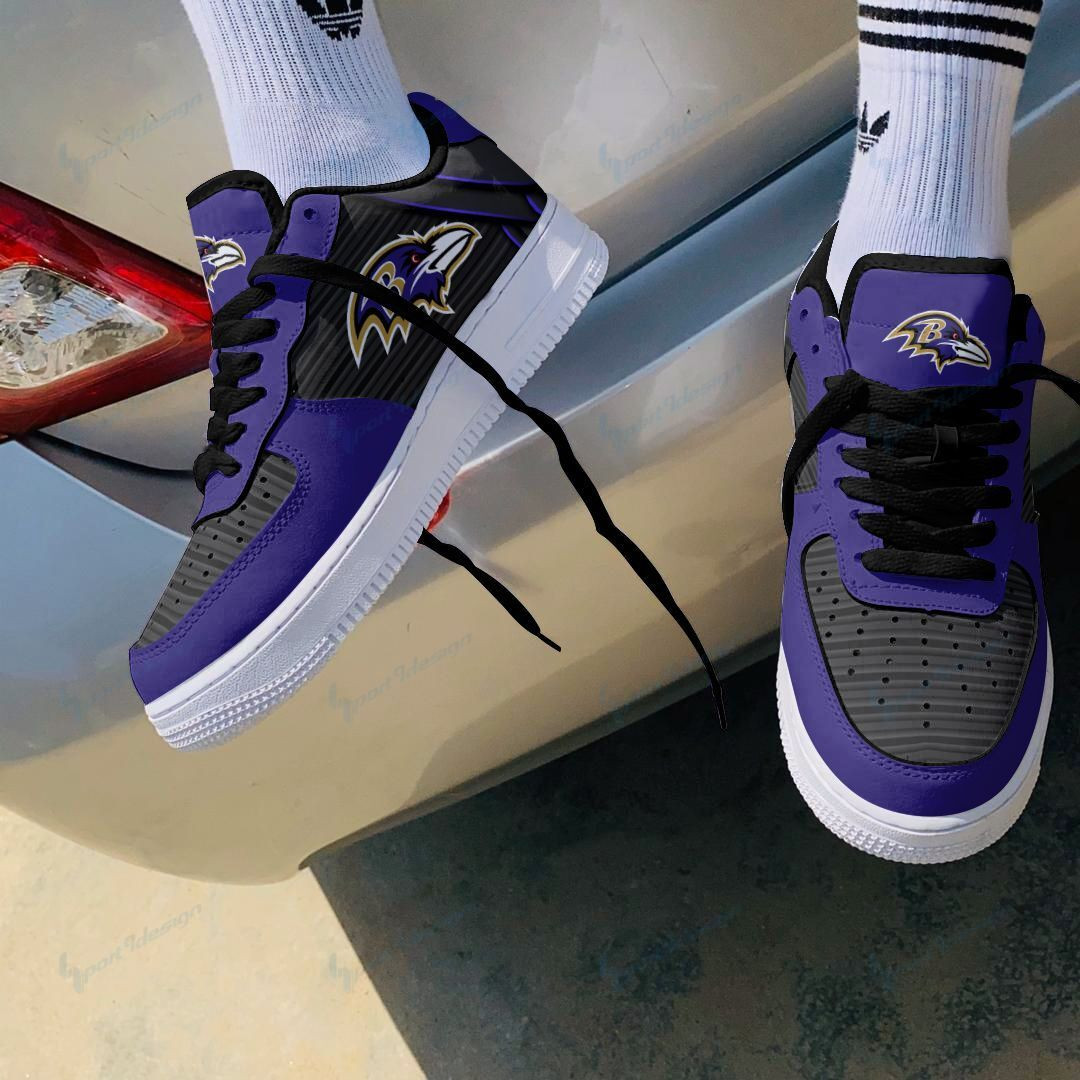 Baltimore Ravens Air Force 1 Sneakers 33 For Men Women