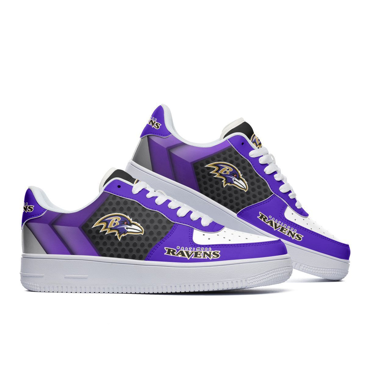 Baltimore Ravens Air Force 1 Shoes 220 For Men Women