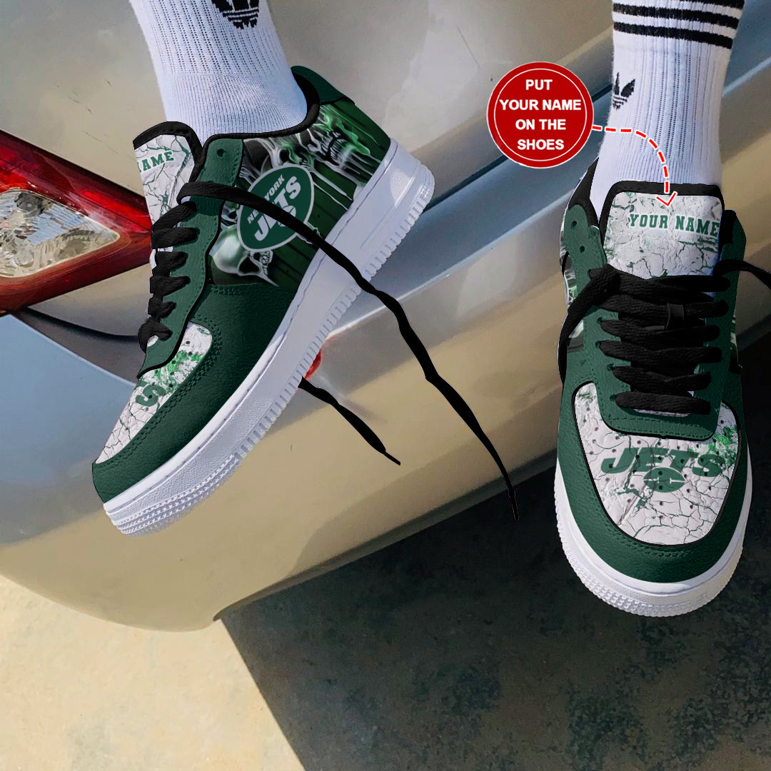 New York Jets Personalized Air Force 1 Shoes Bg190 For Men Women