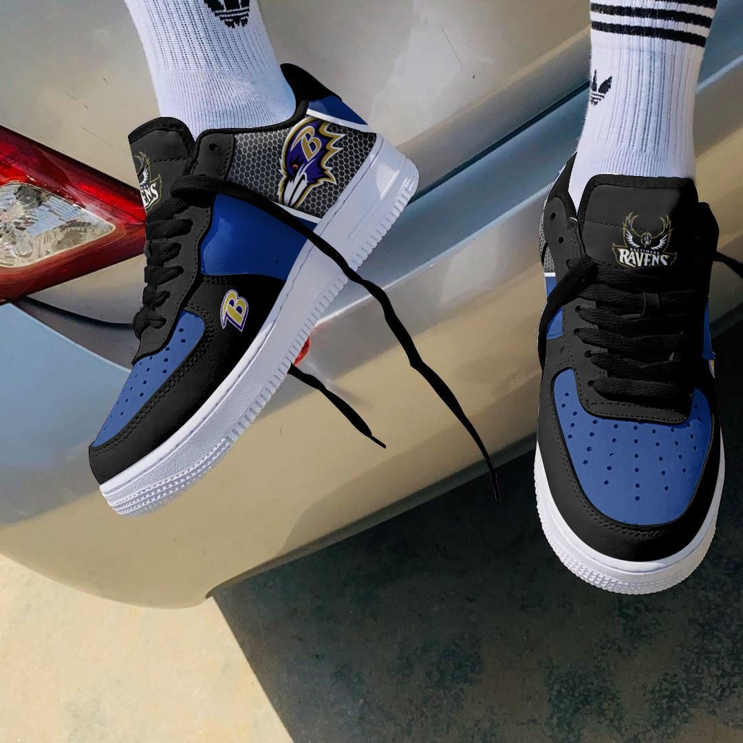 Baltimore Ravens Air Force 1 Shoes 183 For Men Women