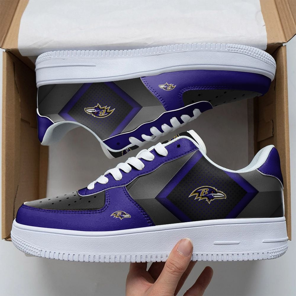 Nfl Baltimore Ravens Air Force 1 Sneakers For Men Women Style Special 