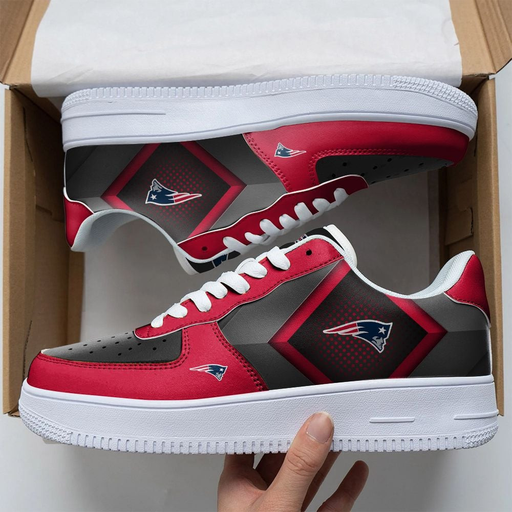 Nfl New England Patriots Air Force 1 Sneakers For Men Women