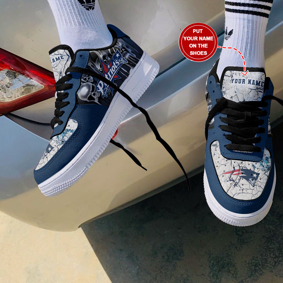 New England Patriots Personalized Air Force 1 Shoes Bg191 For Men Women