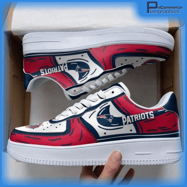 New England Patriots Nfl Air Force 1 Sneaker For Men Women