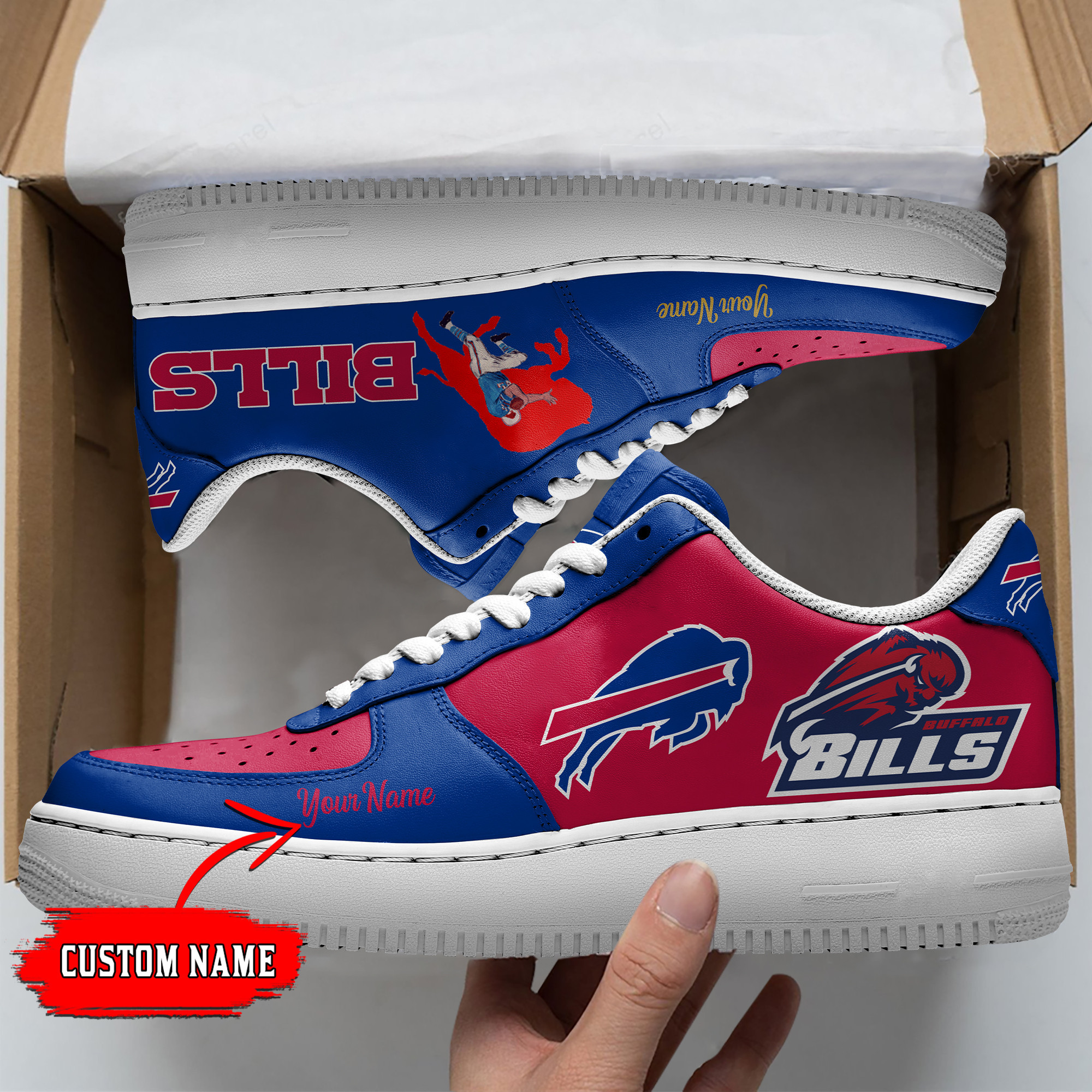 Buffalo Bills Personalized Air Force 1 Shoes Bg10 For Men Women