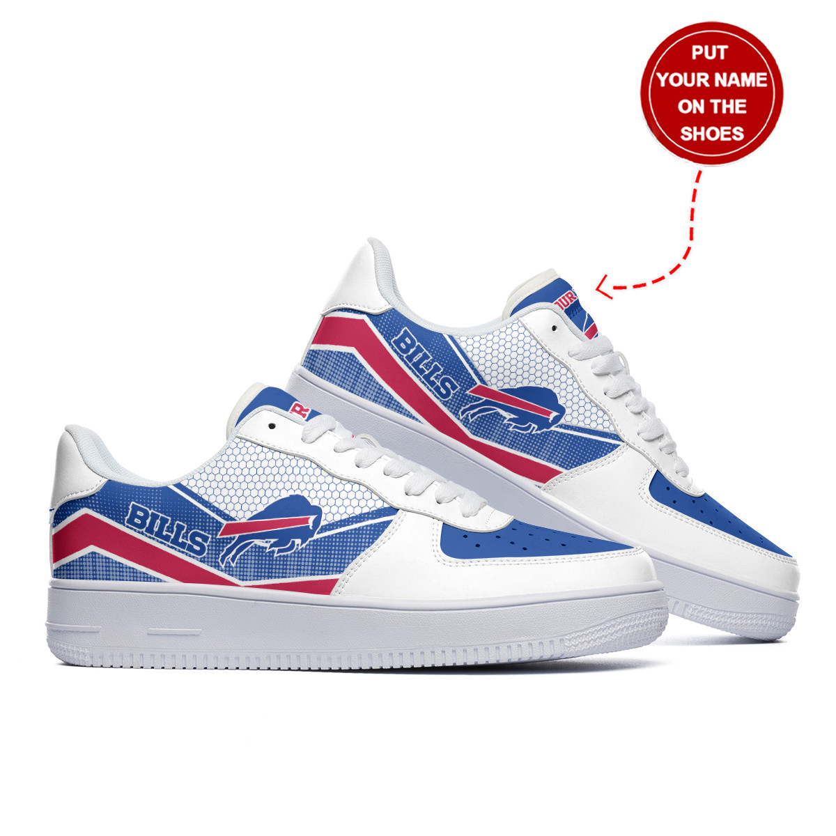 Buffalo Bills Personalized Air Force 1 Shoes Bg295 For Men Women