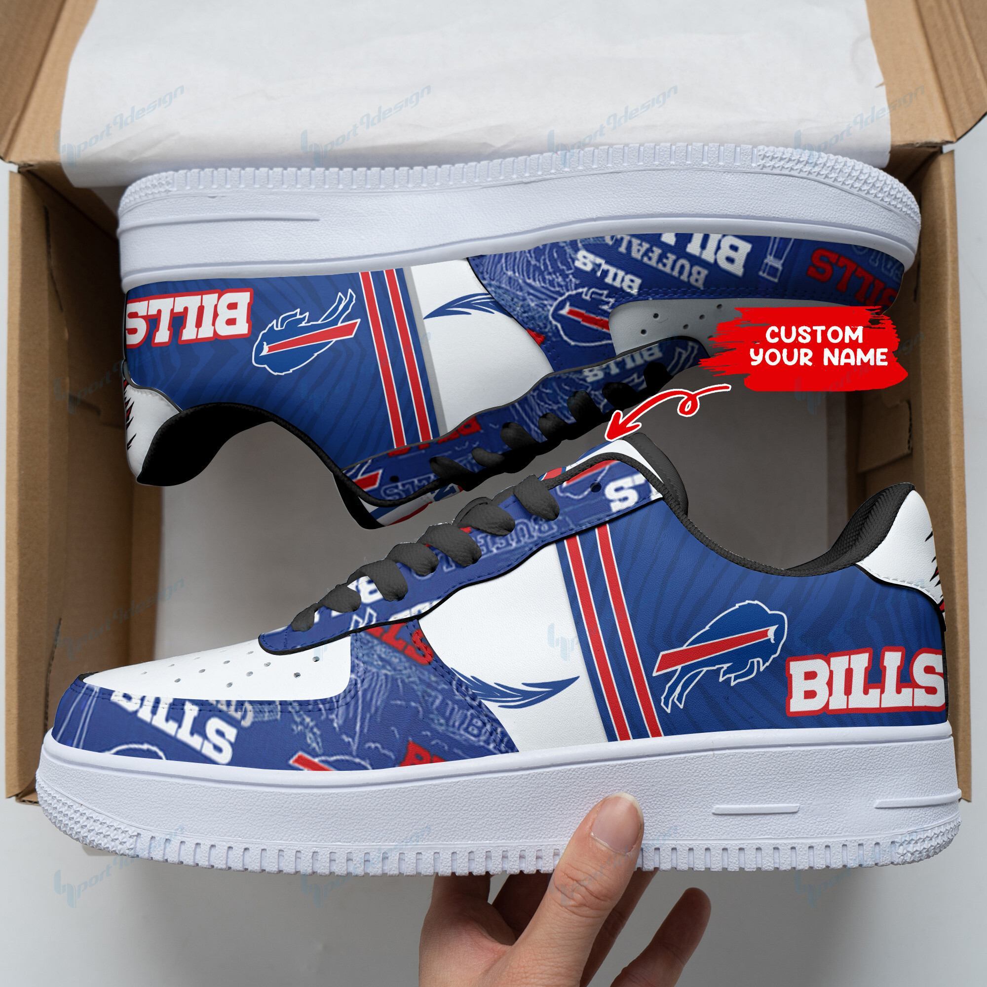 Buffalo Bills Personalized Air Force 1 Shoes Bg149 For Men Women