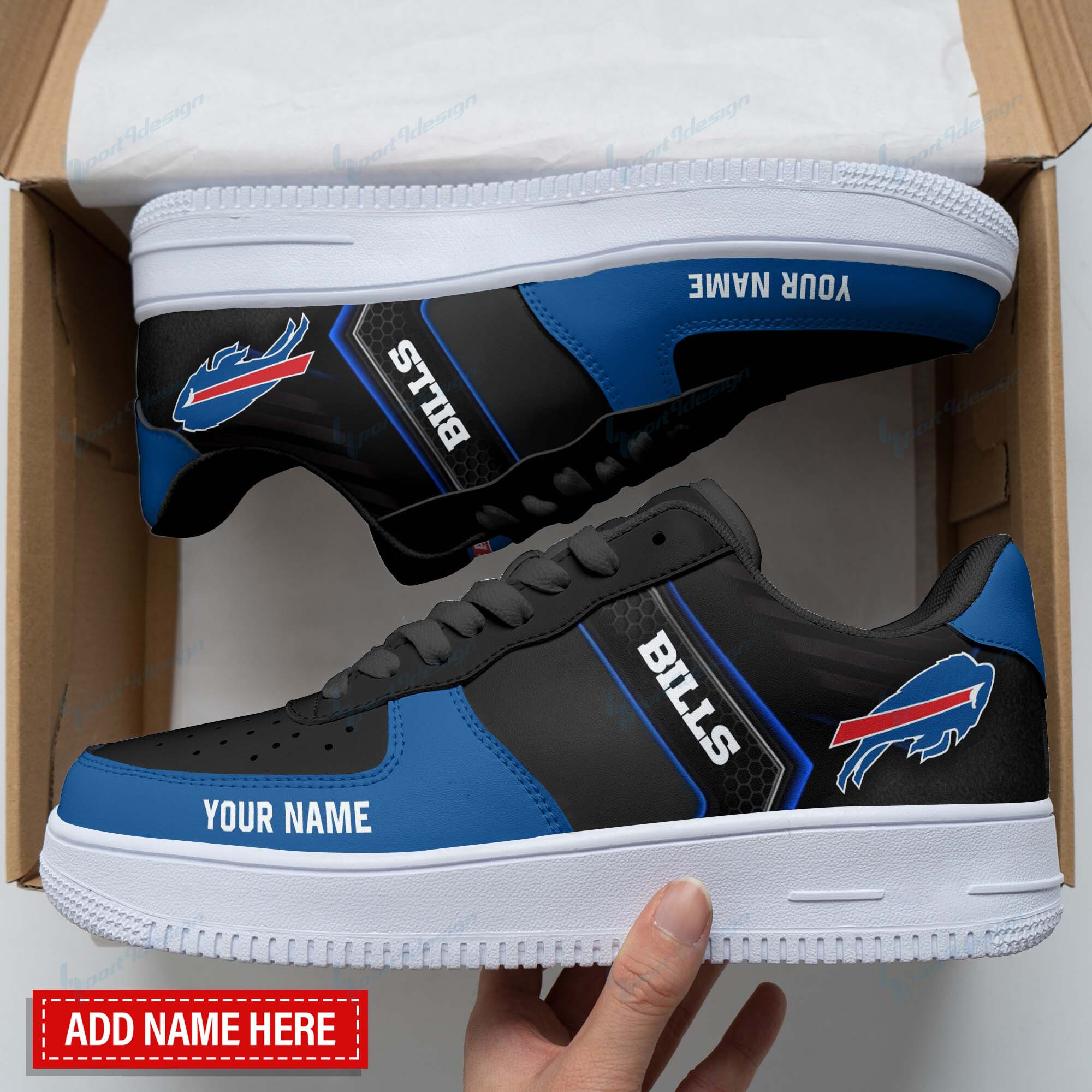 Buffalo Bills Personalized Air Force 1 Shoes Bg107 For Men Women