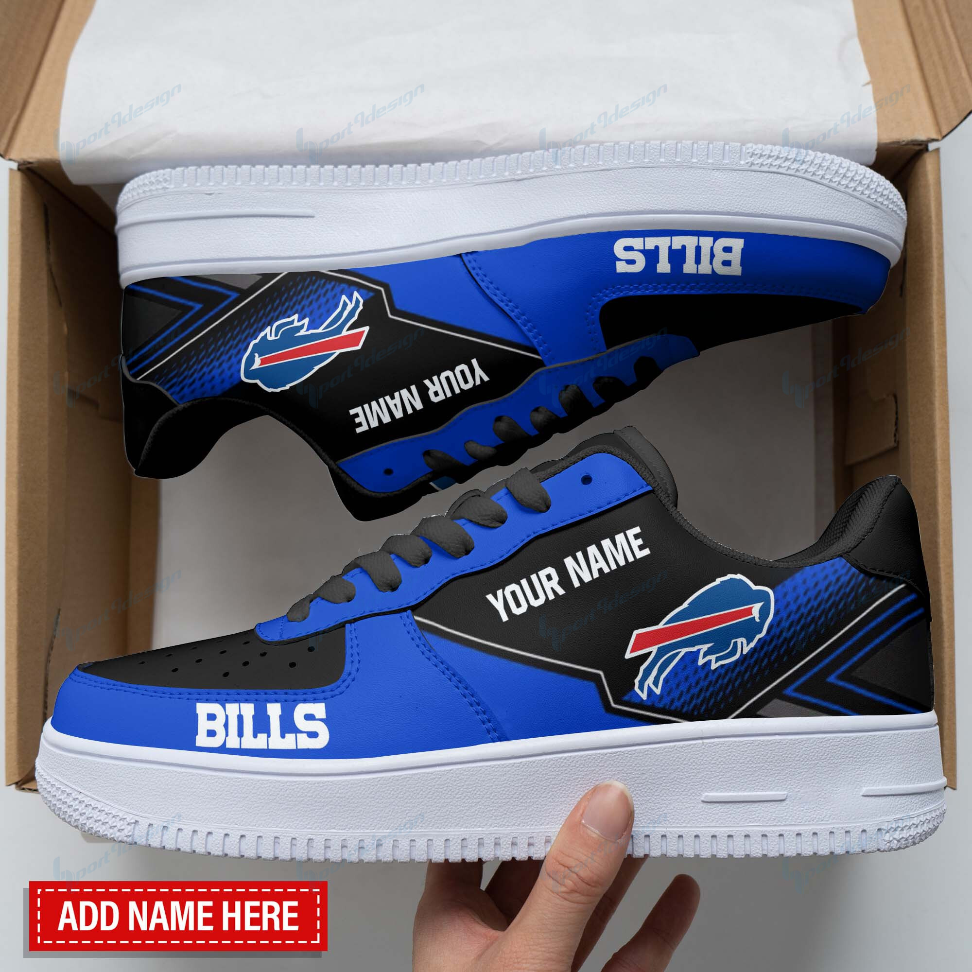 Buffalo Bills Personalized Air Force 1 Shoes Bg102 For Men Women