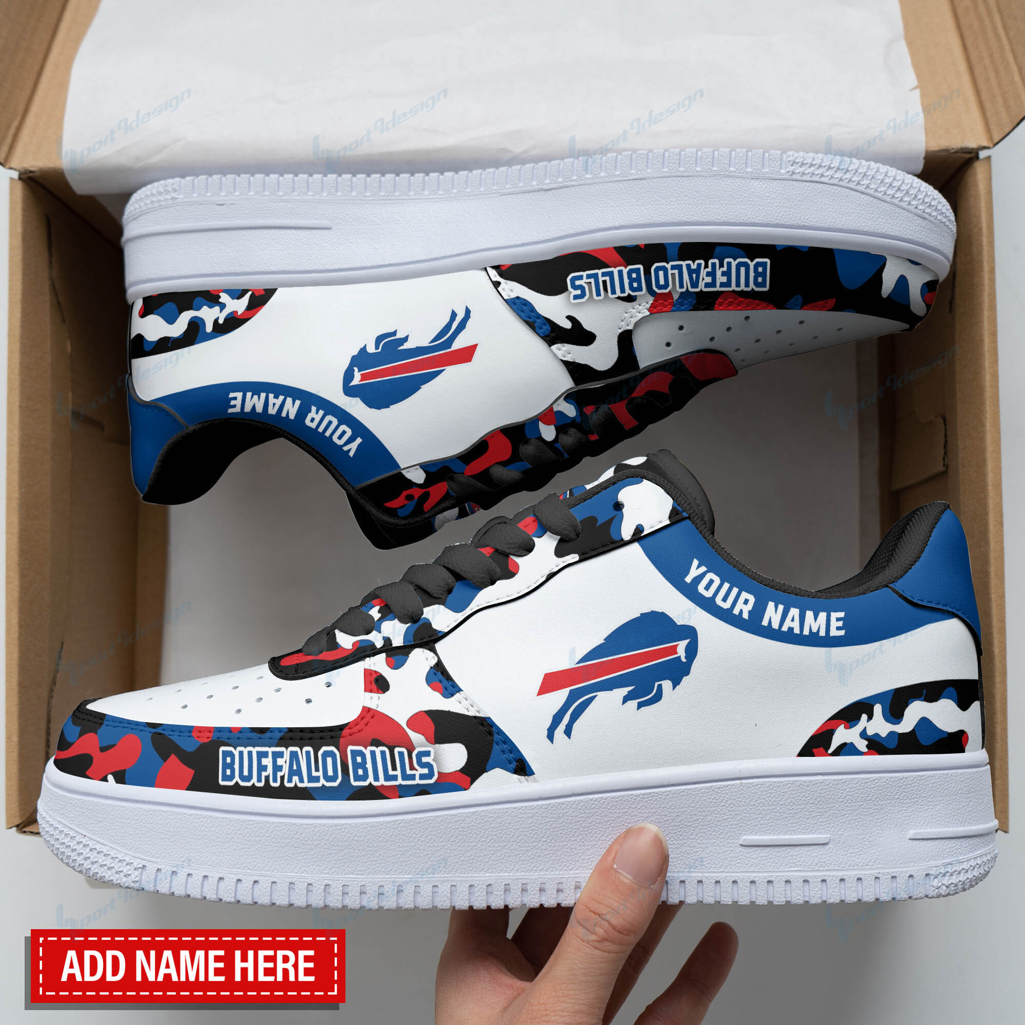 Buffalo Bills Personalized Air Force 1 Shoes Bg118 For Men Women