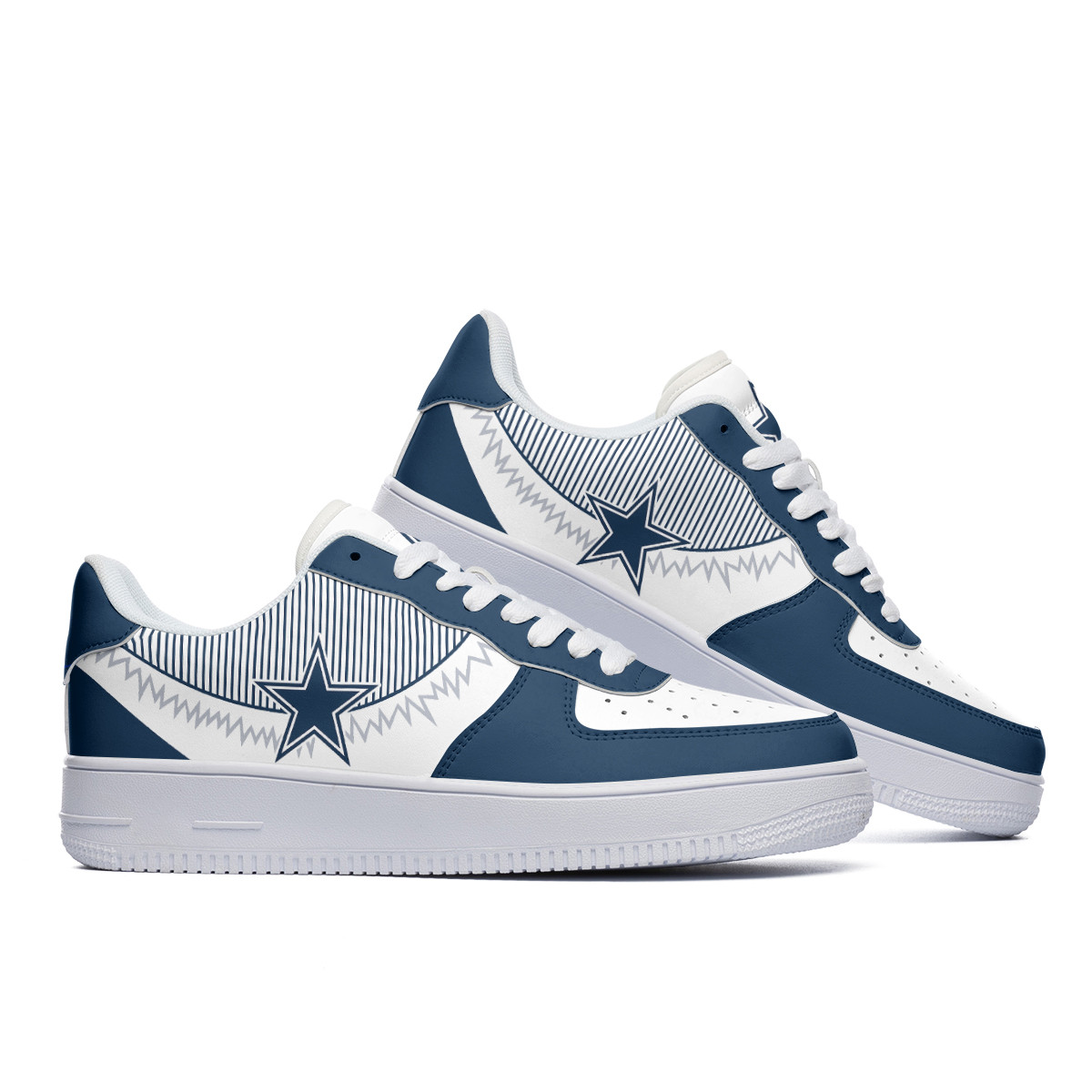 Dallas Cowboys Air Force 1 Shoes Bg299 For Men Women