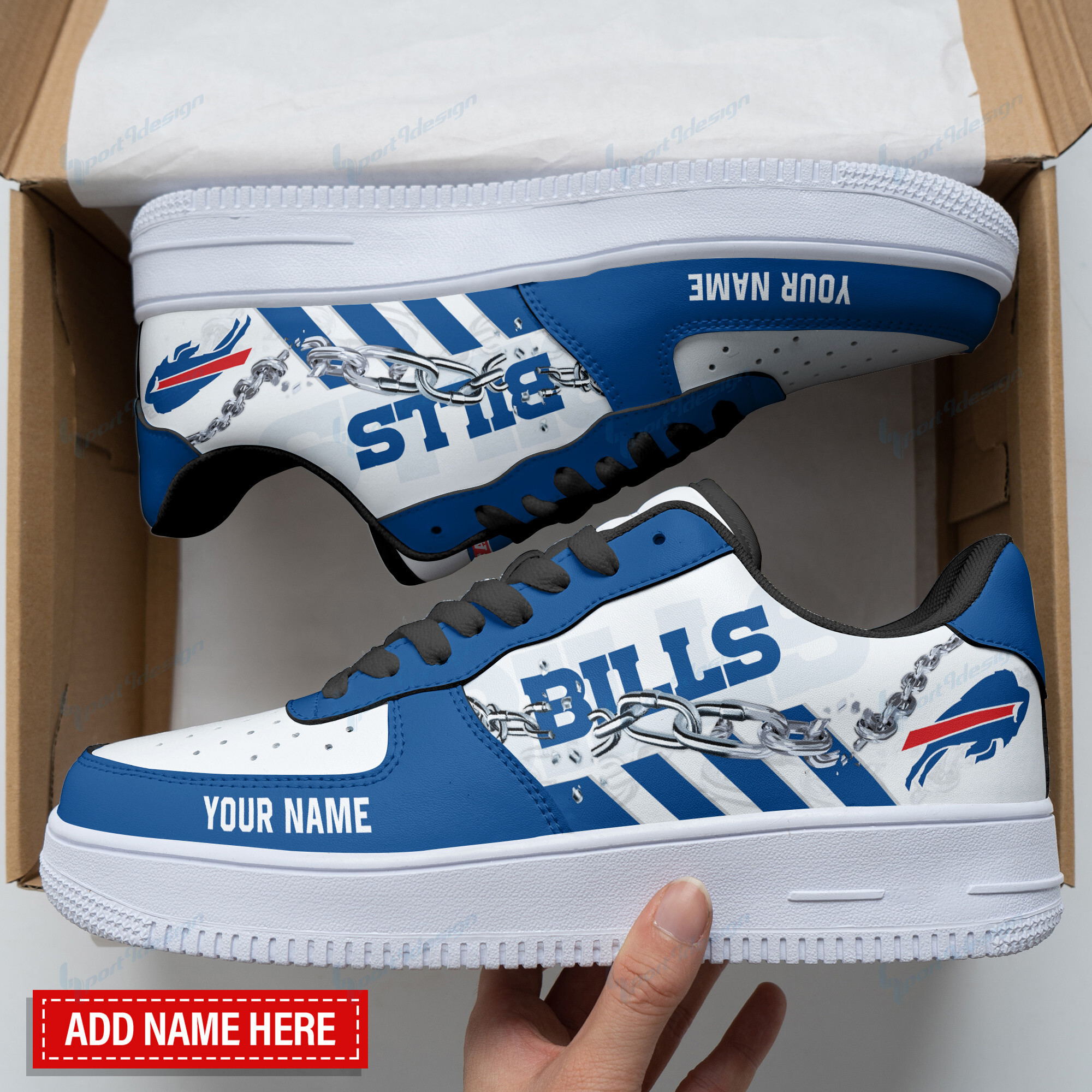 Buffalo Bills Personalized Air Force 1 Shoes Bg103 For Men Women