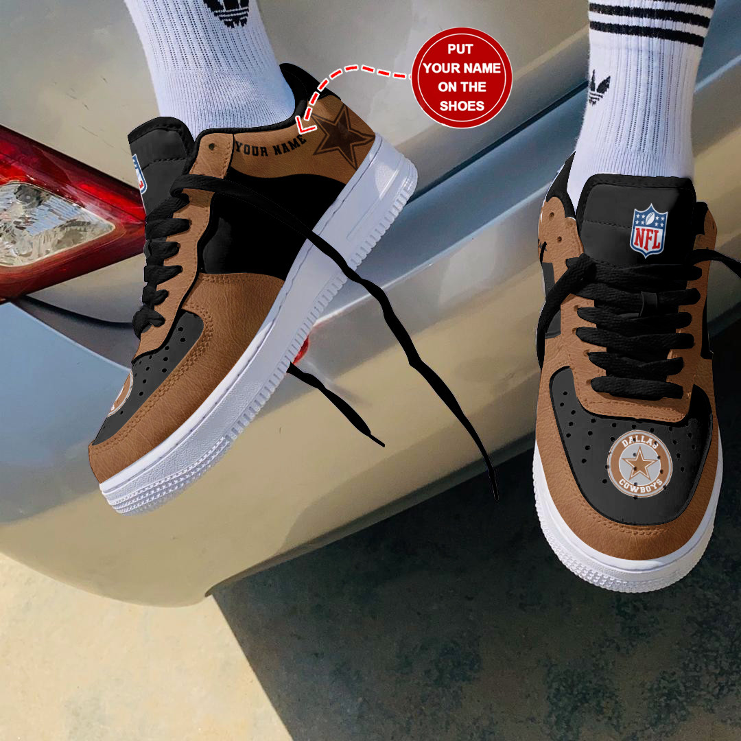 Dallas Cowboys Personalized Air Force 1 Shoes Bg241 For Men Women