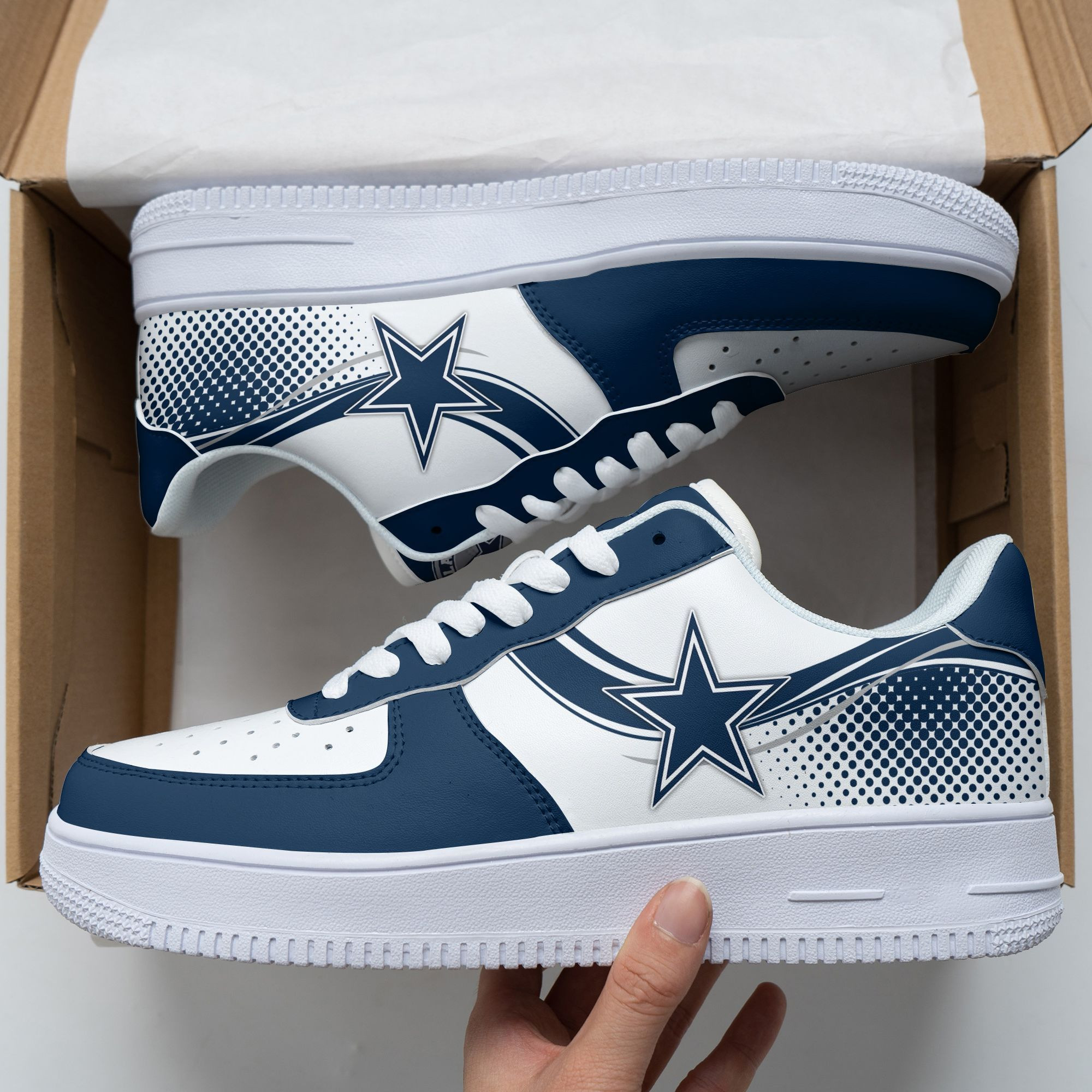 Dallas Cowboys Air Force 1 Shoes 190 For Men Women